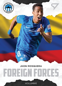 Jhon Mosquera Slovan Liberec SportZoo FORTUNA:LIGA 2020/21 Foreign Forces #FF13